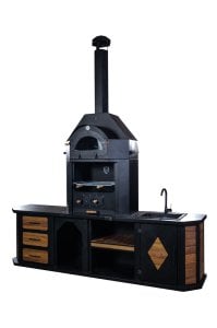 Avangarde Fırınlı [ 280 cm - Granit Evyeli ] Barbekü