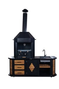 Avangarde Bacalı [ 220 cm - Granit Evyeli ] Barbekü