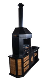 Avangarde Bacalı [ 220 cm - Granit Evyeli ] Barbekü