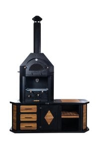 Avangarde Fırınlı [ 220 cm ] Barbekü