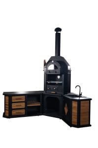 Avangarde Köşe Fırınlı Barbekü [ Granit Evyeli ]