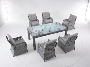 Begonya Masa Takımı | 6 Sandalye