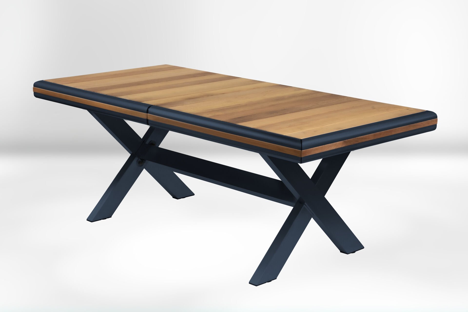 Alüminyum İroko Bahçe Yemek Masası